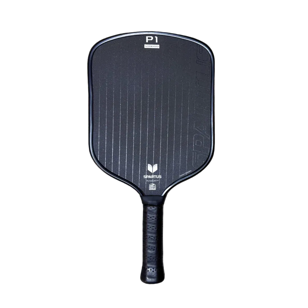 Spartus P1 Standard with PermaGrit Pickleball Paddle - Hometownpickleball.com
