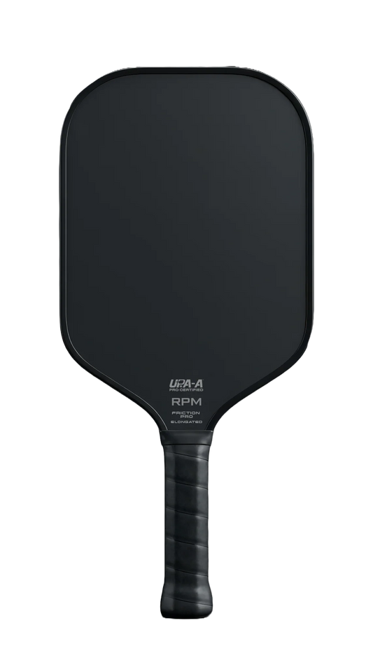 BLACK OUT UPA RPM FRICTION PRO 16MM ELONGATED James Ignatowich New Pickleball Paddle