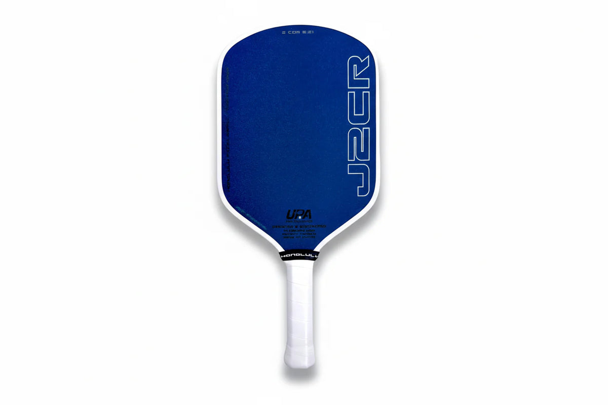 Honolulu J2CR Crystal Blue™ Endurance Surface™ 5.5" Handle Pickleball Paddle
