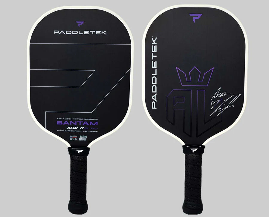 Paddletek Bantam ALW-C 12.7mm Pickleball Paddle, front and back