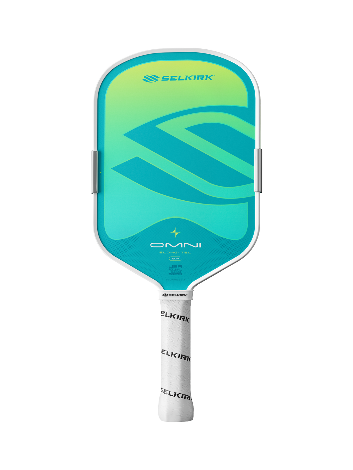 Selkirk OMNI 16mm Elongated Pickleball Paddle in Calypso, front view