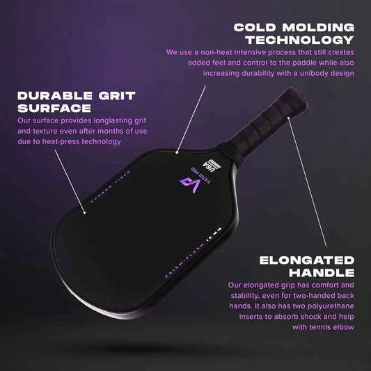 Vatic Pro Prism Flash 14mm Pickleball Paddle
