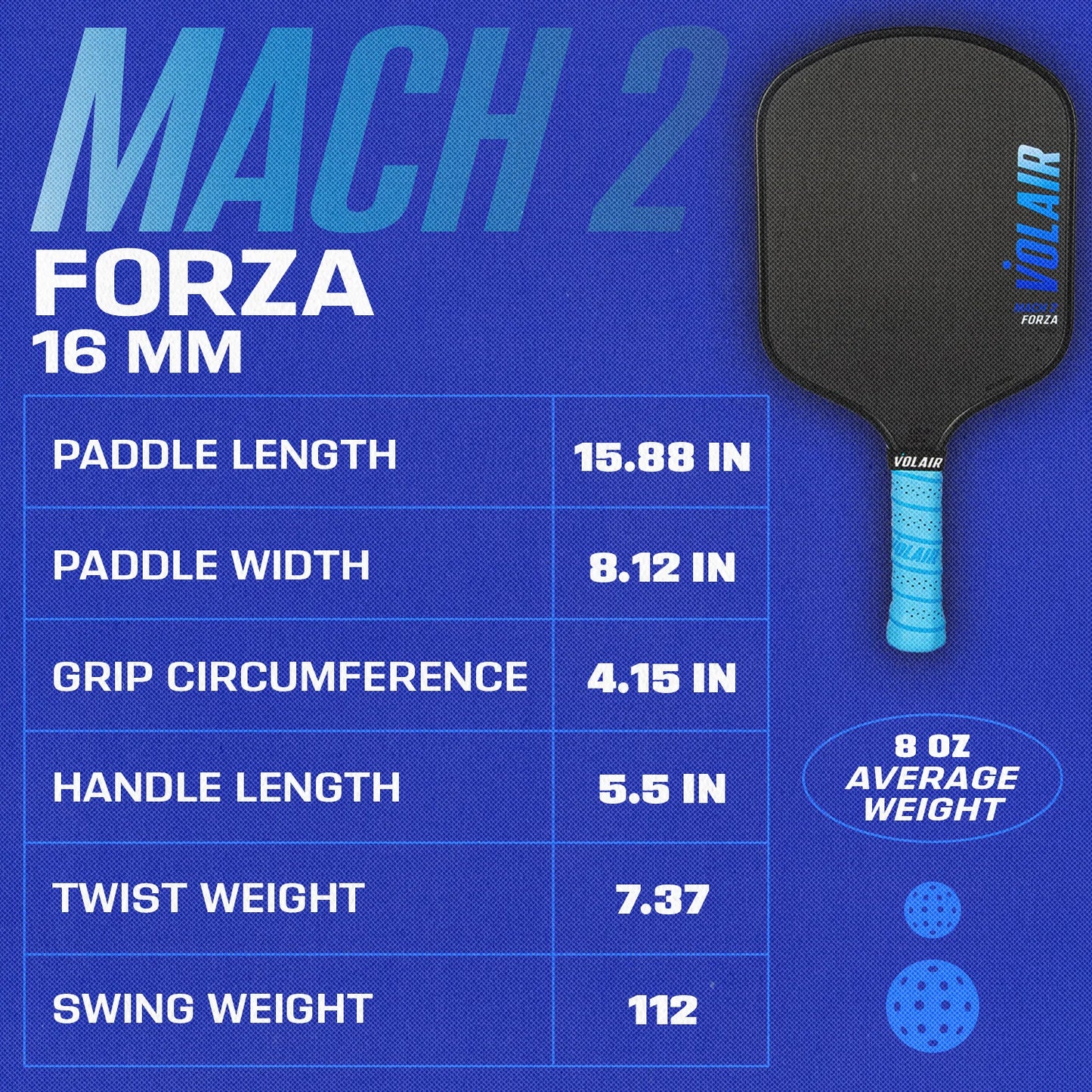 BOGO Volair Forza Mach 2 16mm Blue or Pink Giftbox