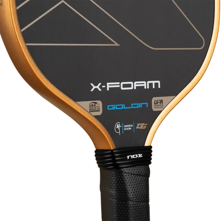 NOX X-FOAM GOLDIN 14mm Pickleball Paddle