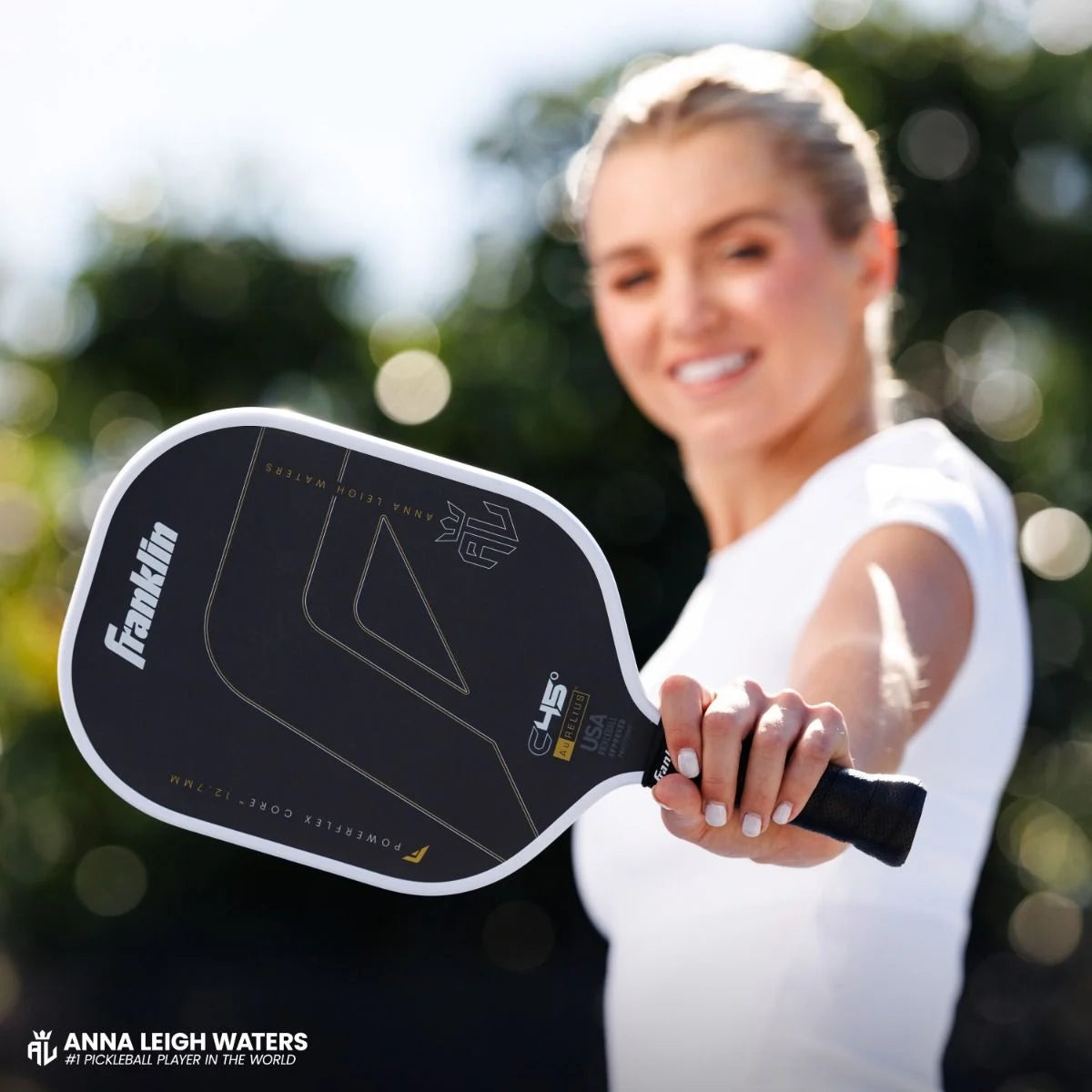 Franklin ALW Aurelius Signature C45° 16mm Pickleball Paddle - Hometownpickleball.com