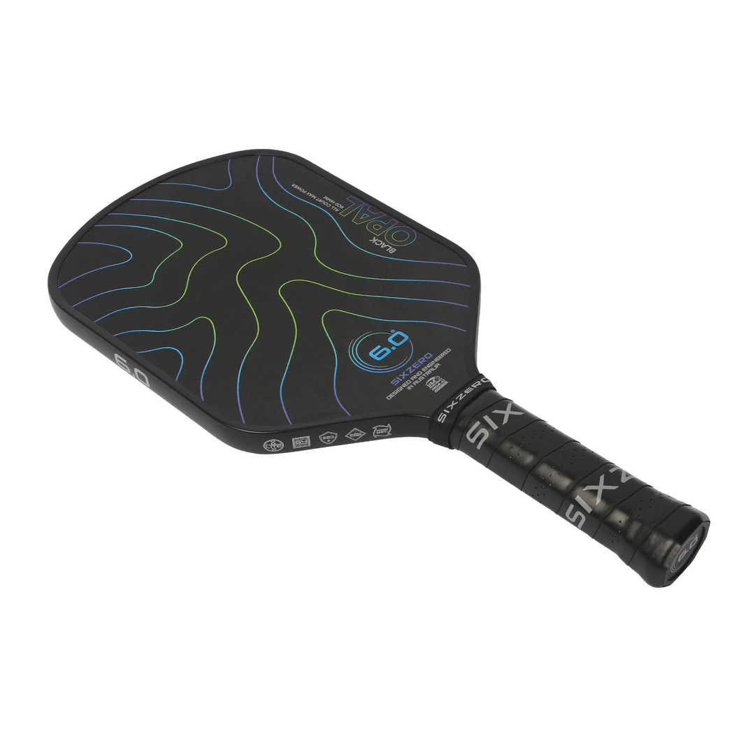 Sixzero Black Opal 14mm Pickleball Paddle