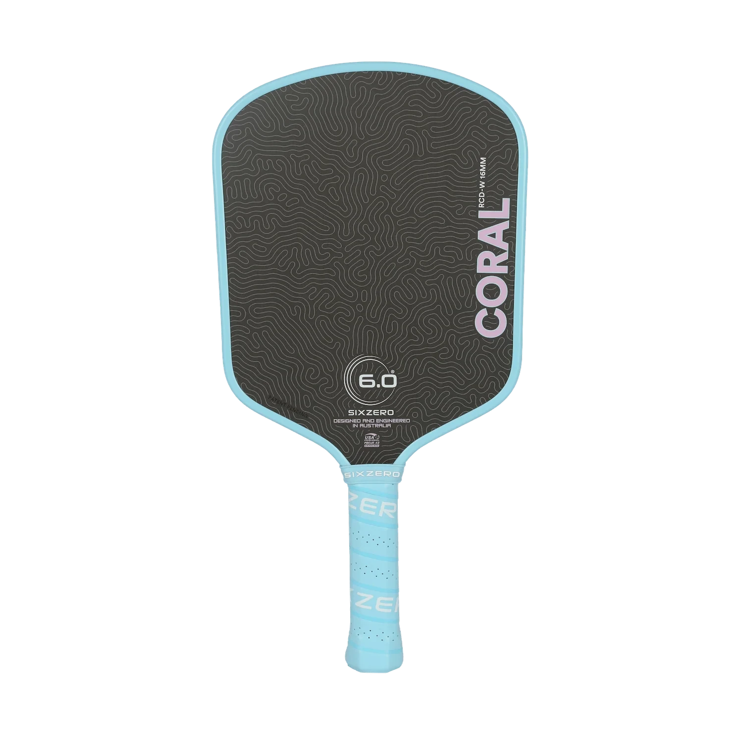 Sixzero Coral 16mm Widebody Lightweight Pickleball Paddle