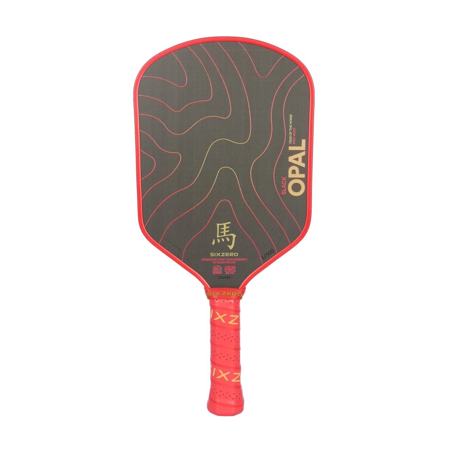 Sixzero Black Opal 'Year of the Horse' Edition 14mm - Hometownpickleball.com