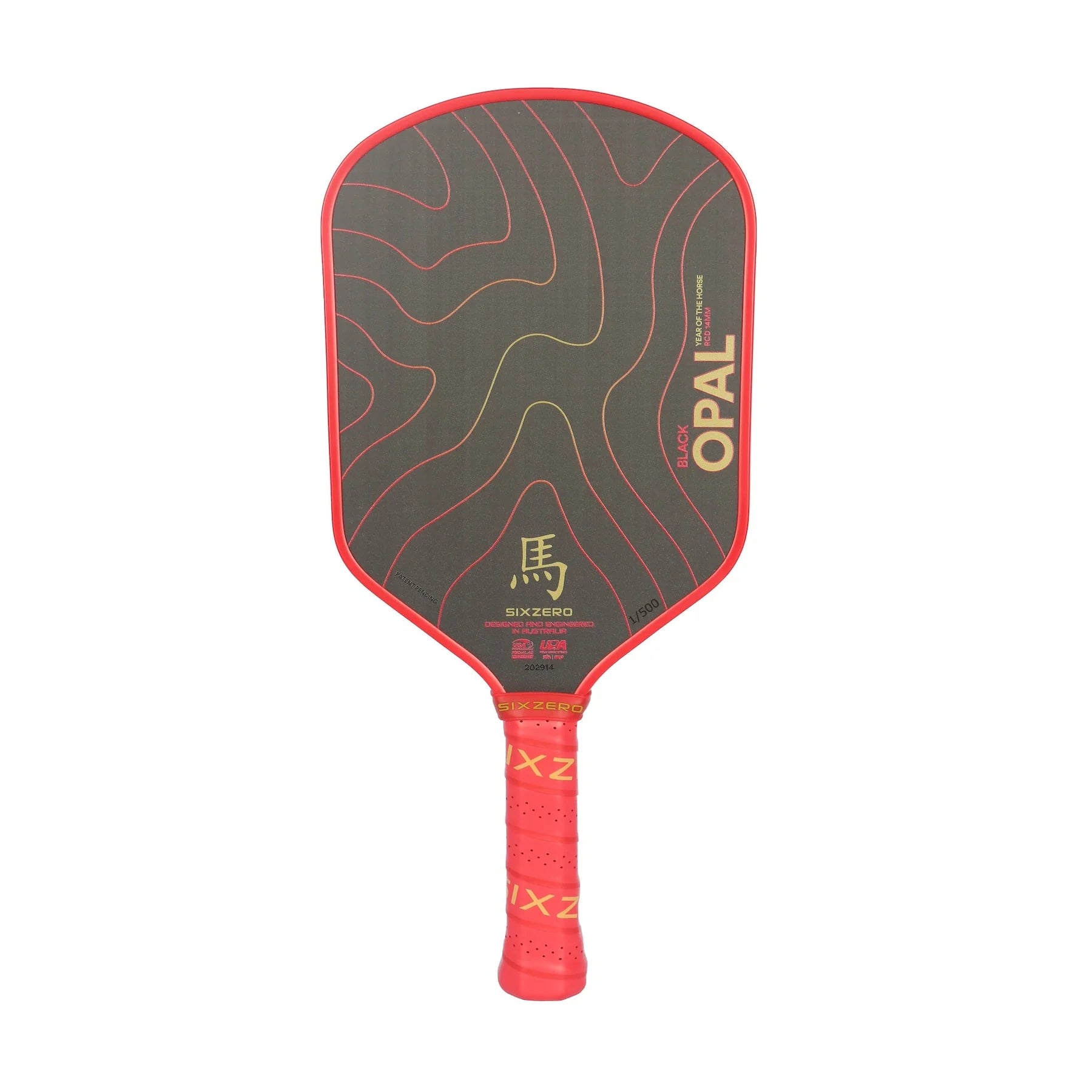 Sixzero Black Opal 'Year of the Horse' Edition 14mm - Hometownpickleball.com