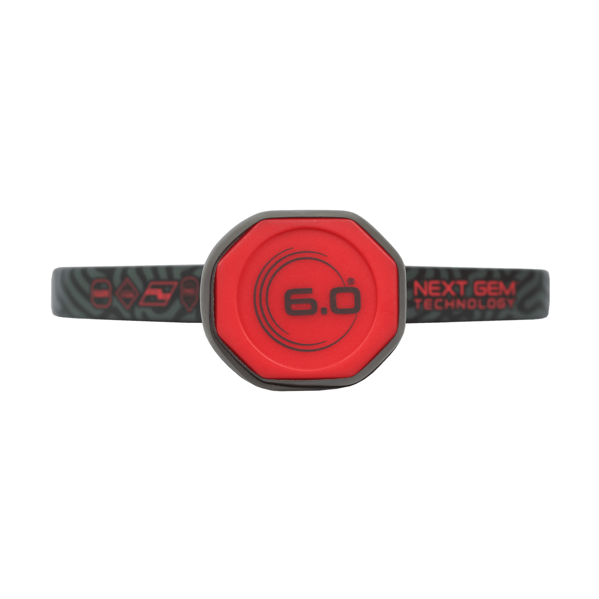 Sixzero Coral Pro Hybrid Infrared 16mm Pickleball Paddle, back view