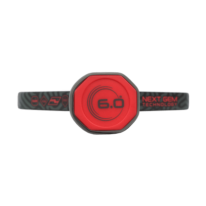 Sixzero Coral Pro Hybrid Infrared 16mm Pickleball Paddle, back view
