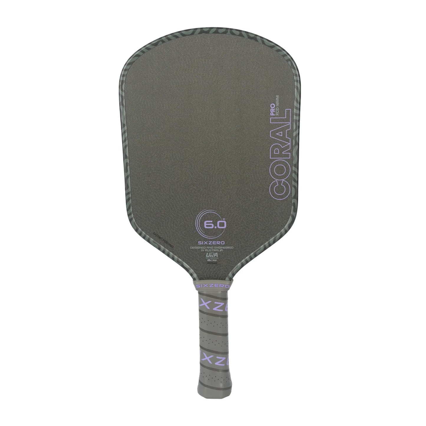 Sixzero Coral Pro Hybrid UltraViolet 16mm Pickleball Paddle