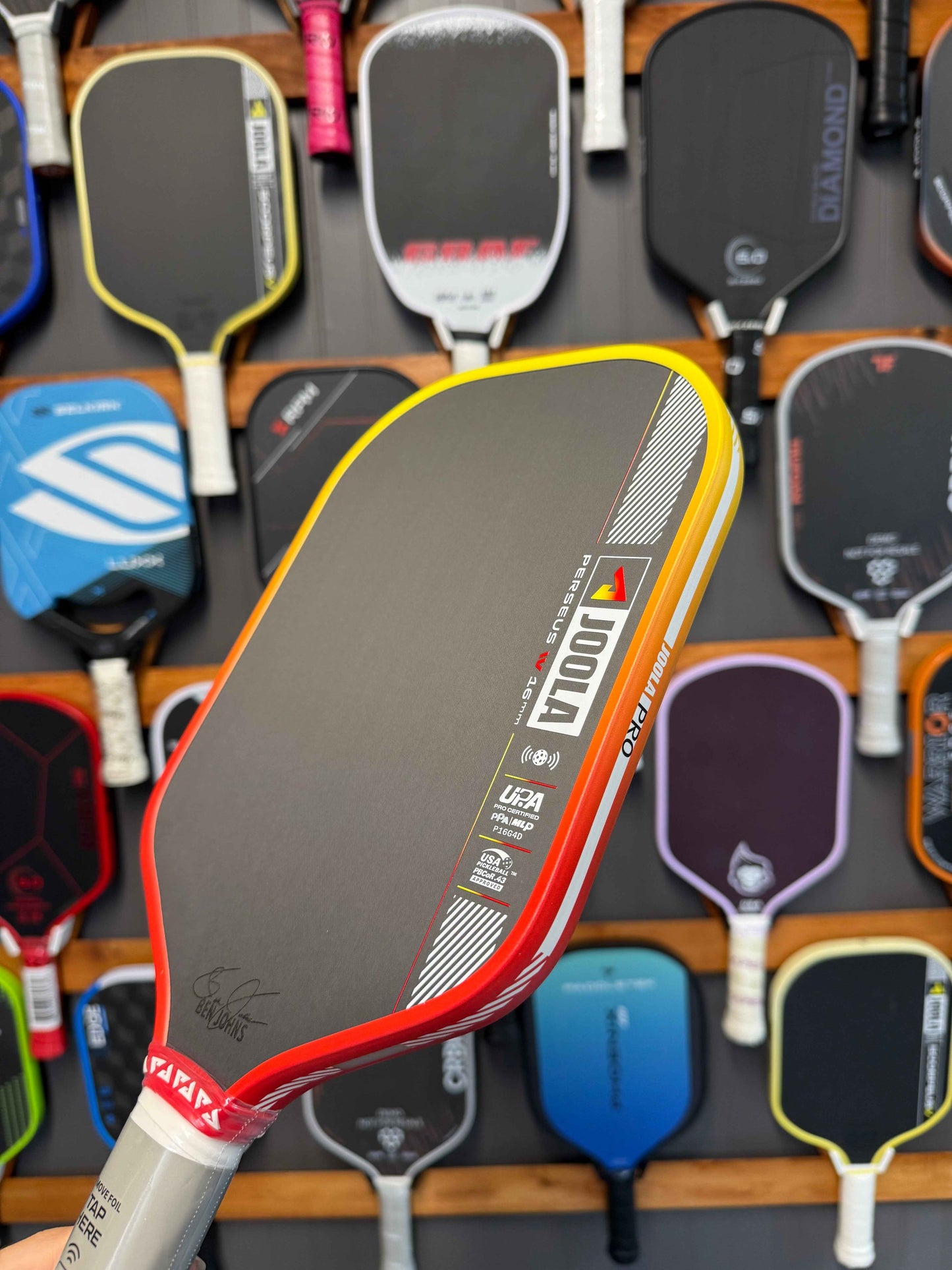 JOOLA Ben Johns Perseus Pro IV 16mm Pickleball - Special Edition Vietnamese Colorway $249