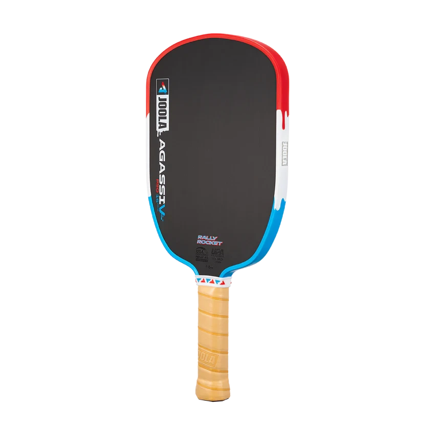 JOOLA Agassi Pro V Rally Rocket 16mm Pickleball Paddle