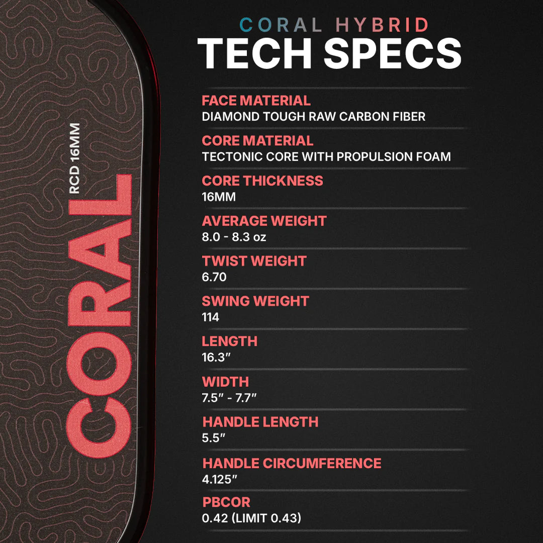 Sixzero Coral Hybrid 16mm