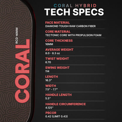 Sixzero Coral Hybrid 16mm