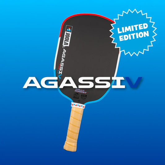 JOOLA Agassi Pro V Rally Rocket 16mm Pickleball Paddle