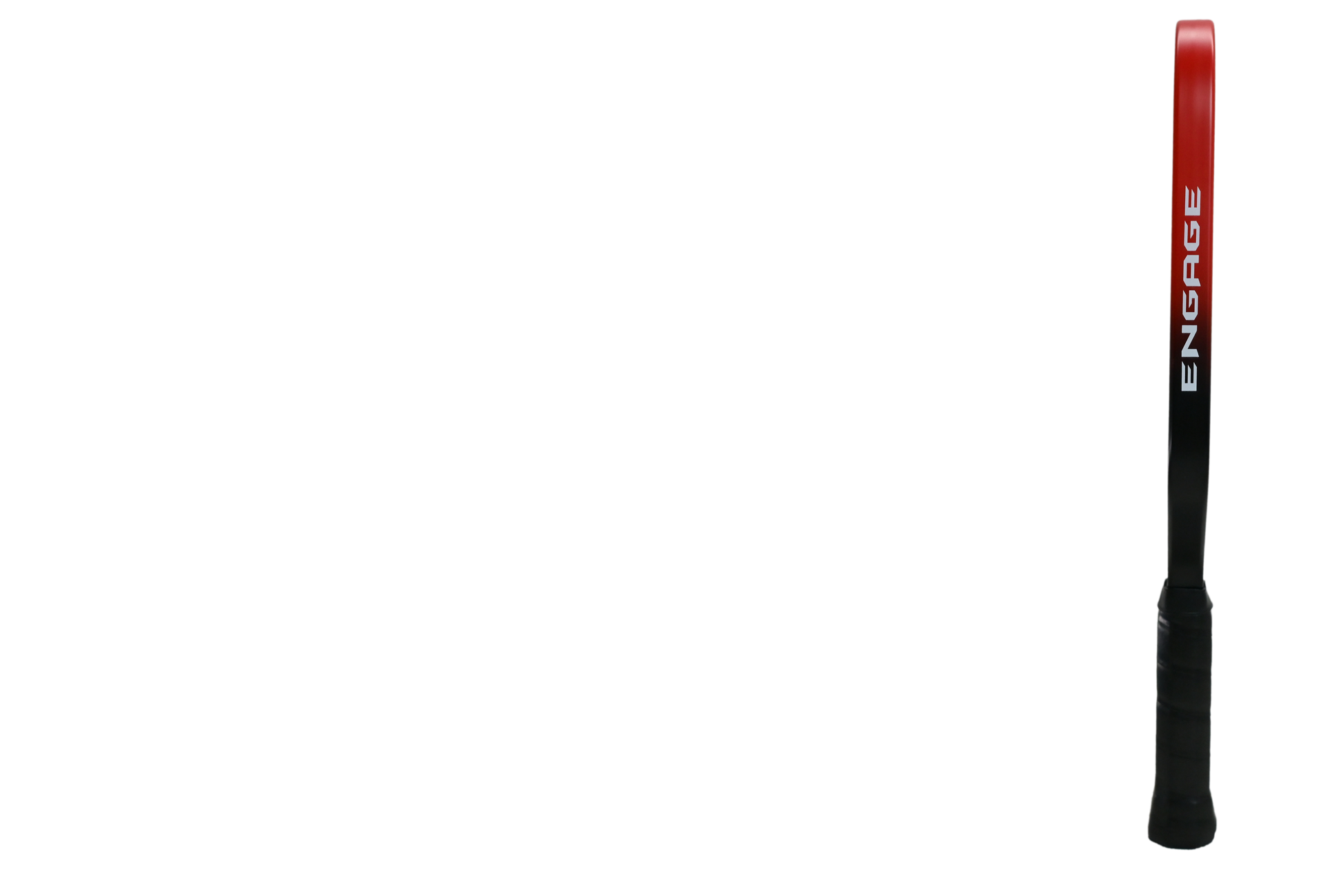 Black and red bat with 'Engage' branding on a white background
