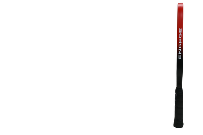 Black and red bat with 'Engage' branding on a white background