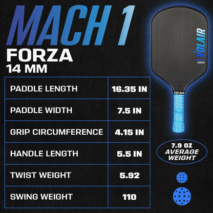 BOGO Volair Forza Mach 1 14mm Blue or Pink Giftbox
