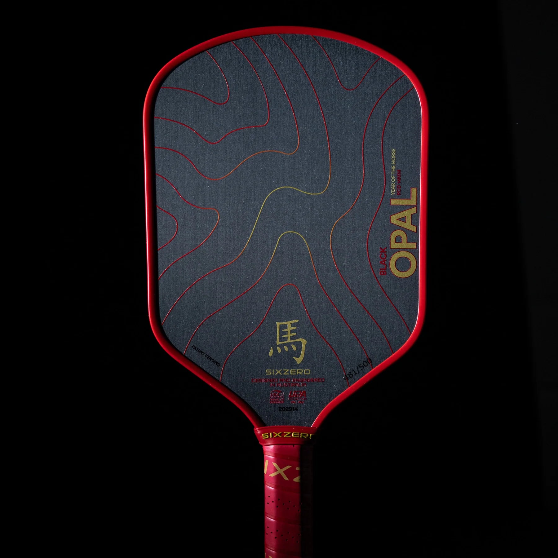 Sixzero Black Opal 'Year of the Horse' Edition 14mm - Hometownpickleball.com