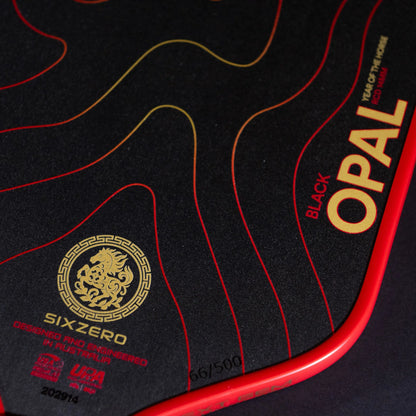 Sixzero Black Opal 'Year of the Horse' Edition 14mm - Hometownpickleball.com