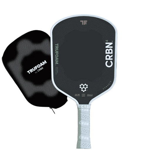 CRBN⁴ TruFoam Genesis Pickleball Paddle (Hybrid, AeroCurve) - Hometownpickleball.com