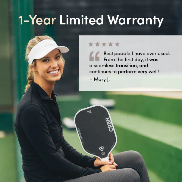 CRBN⁴ TruFoam Genesis Pickleball Paddle (Hybrid, AeroCurve)