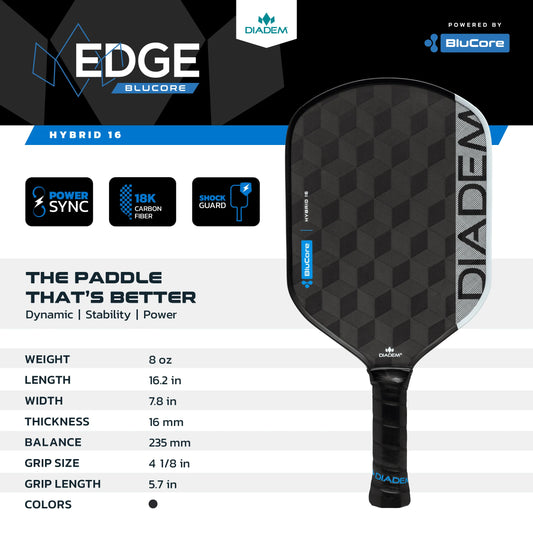 Diadem Edge BluCore Hybrid 16mm