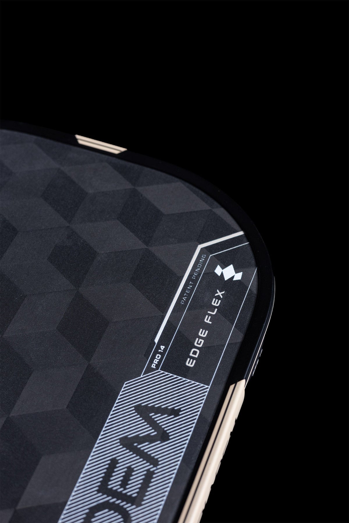 Diadem Edge Flex Pro 14mm Pickleball Paddle, face close-up