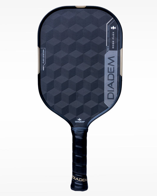 Diadem Edge Flex Pro 16mm Pickleball Paddle in Sand, front
