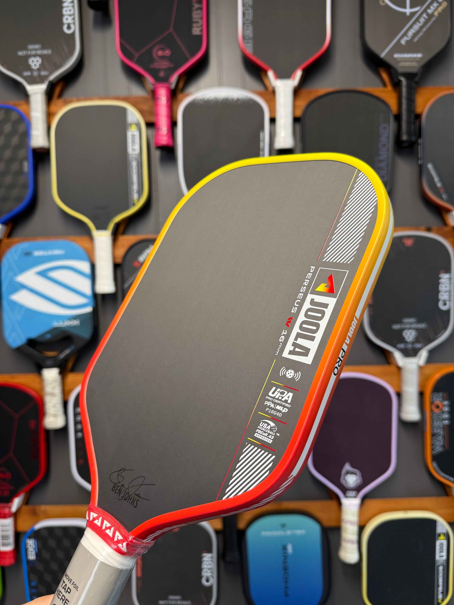 JOOLA Ben Johns Perseus Pro IV 16mm Pickleball - Special Edition Vietnamese Colorway $249