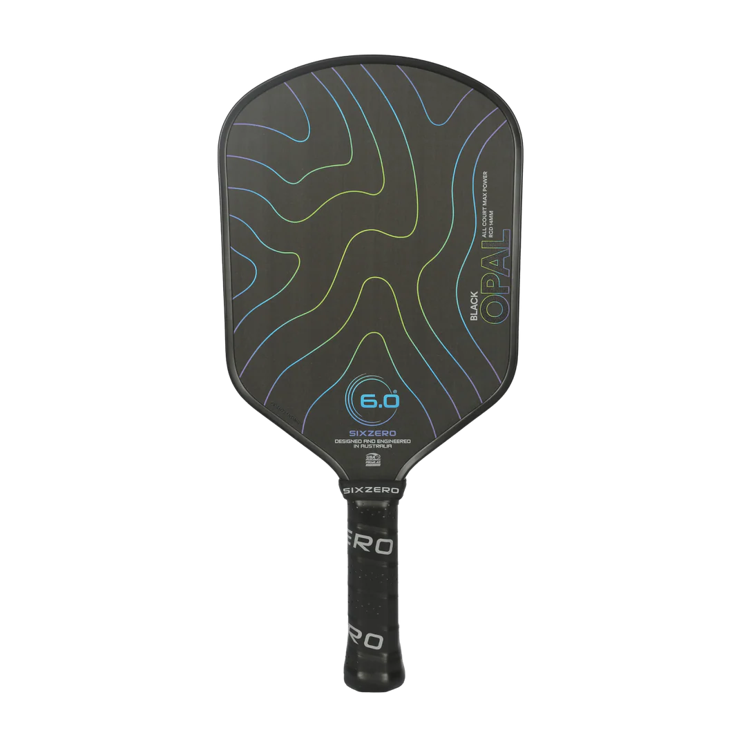 Sixzero Black Opal 14mm Pickleball Paddle