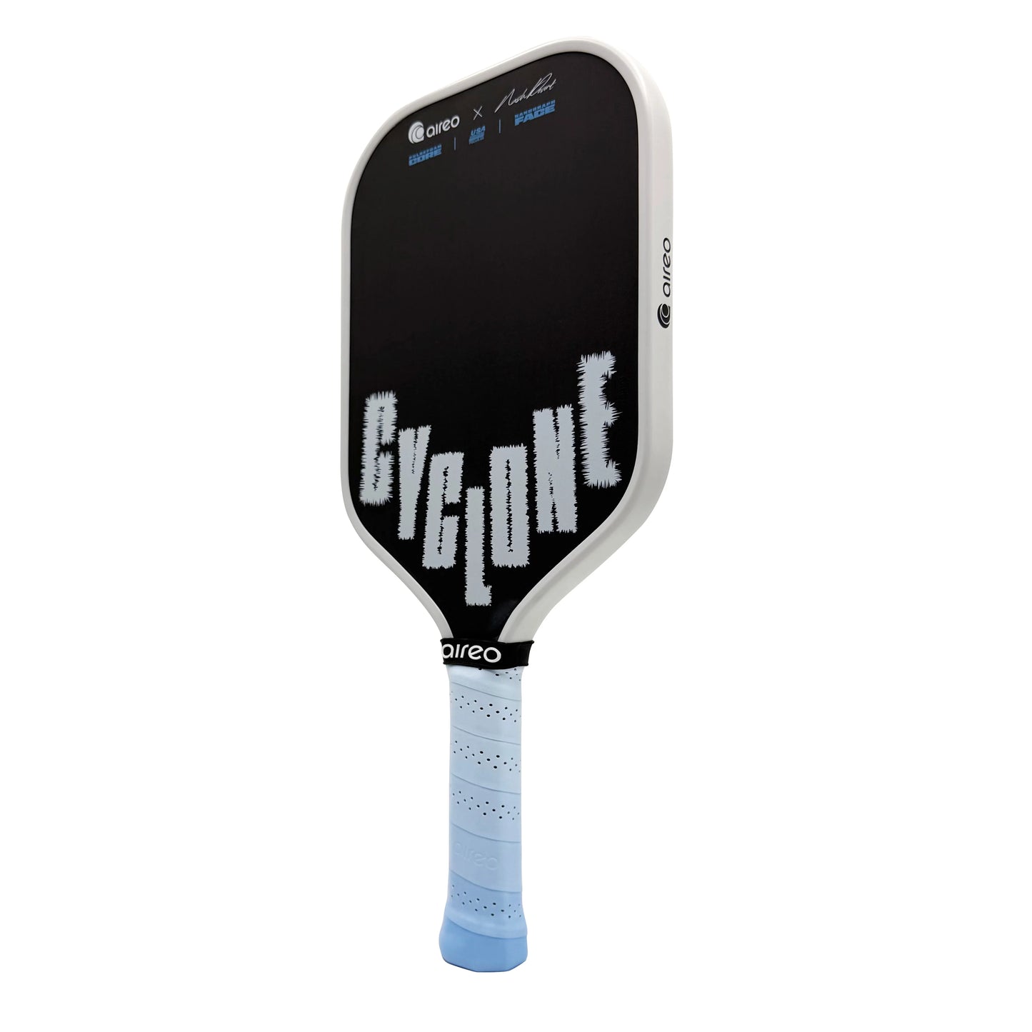 AIREO Cyclone 16mm Pickleball Paddle – NanoGraph Grit Surface with PulseFoam™ Power Core