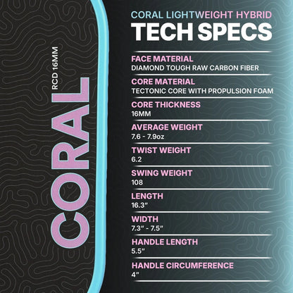 Sixzero Coral Hybrid 16mm Lightweight