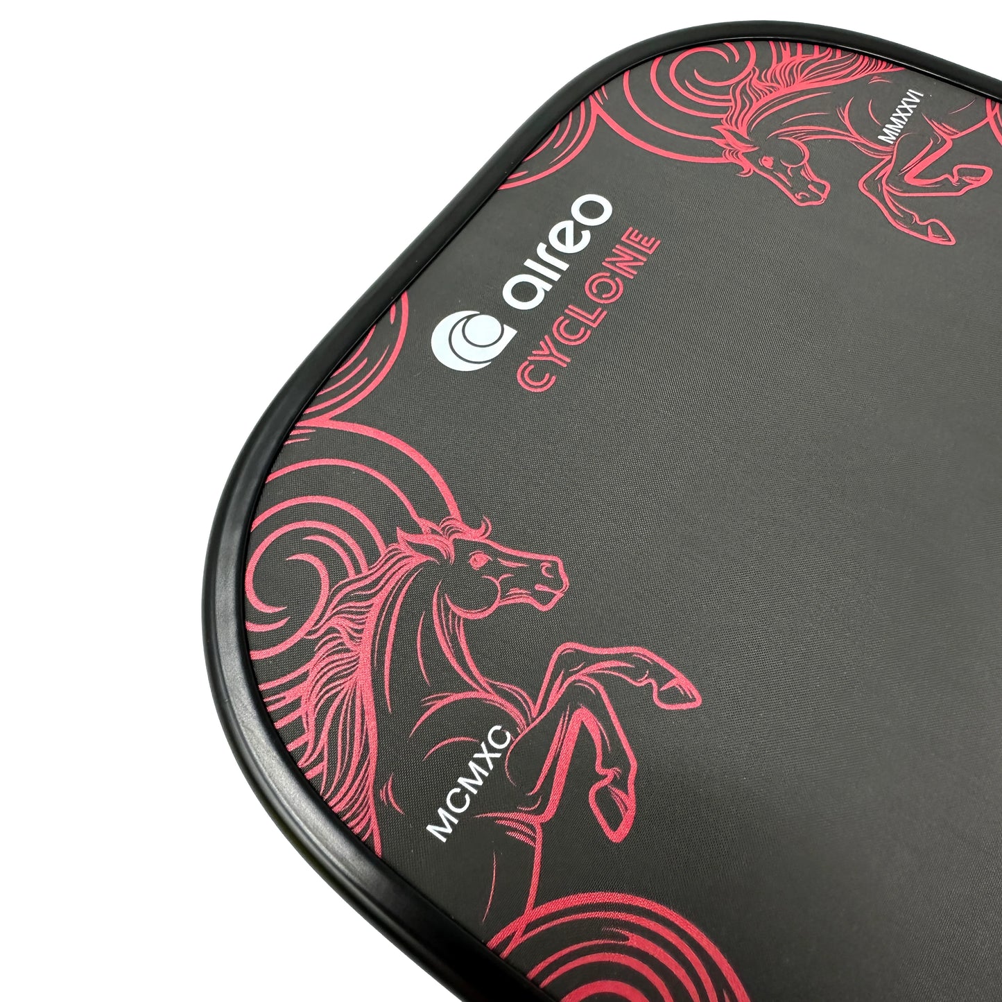 AIREO Cyclone 16mm Pickleball Paddle – NanoGraph Grit Surface with PulseFoam™ Power Core