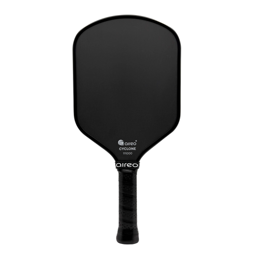 AIREO Cyclone Hybrid Blackout UPA-A 16mm Pickleball Paddle – NanoGraph Grit Surface with PulseFoam™ Power Core