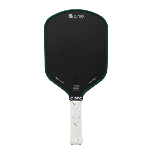 AIREO Cyclone Hybrid 16mm Pickleball Paddle – NanoGraph Grit Surface with PulseFoam™ Power Core