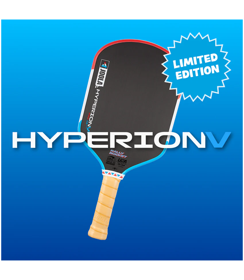 JOOLA Hyperion Pro V Rally Rocket 14mm Pickleball Paddle
