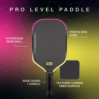 JOOLA Magnus Pro 3S Dual 14mm Pickleball Paddle