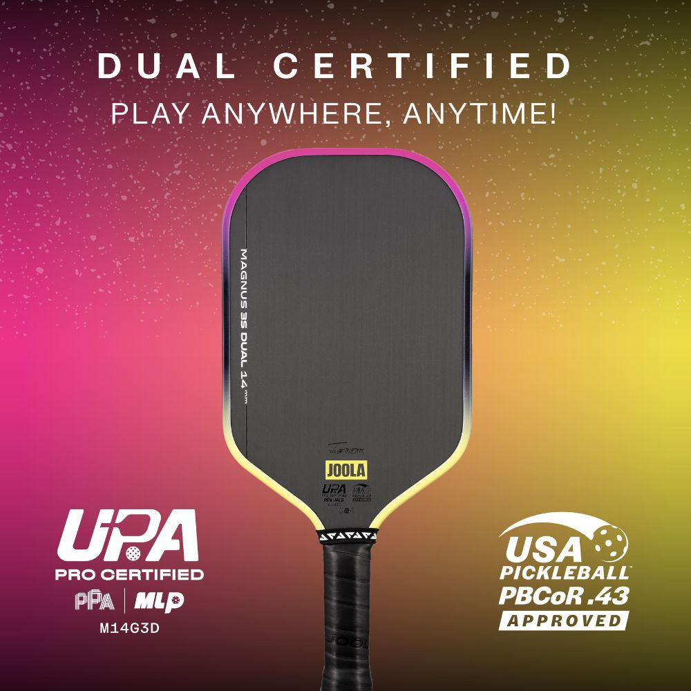 JOOLA Magnus Pro 3S Dual 14mm Pickleball Paddle