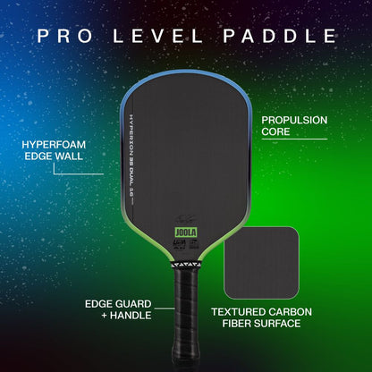 JOOLA Hyperion 3S Dual 16mm Pickleball Paddle