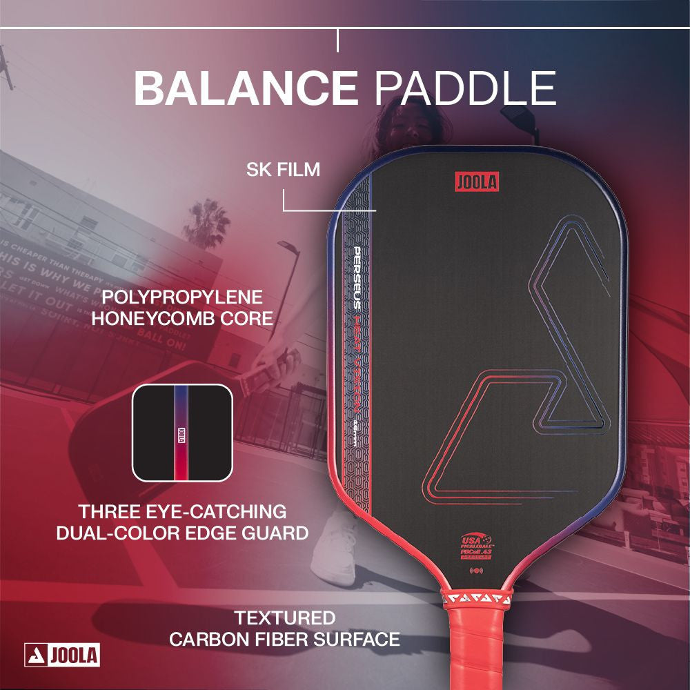 JOOLA Perseus Heat Vision 16mm Pickleball Paddle