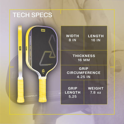 JOOLA Scorpeus Heat Vision 16mm Pickleball Paddle