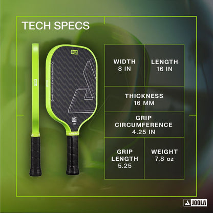 JOOLA Scorpeus Double Vision 16mm Pickleball Paddle