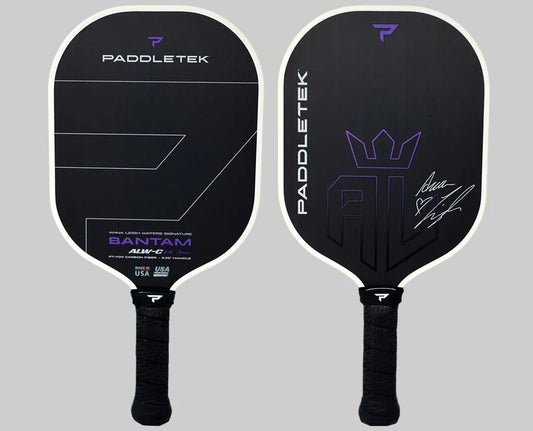 Paddletek Bantam ALW-C 14.3mm Pickleball Paddle, front and back