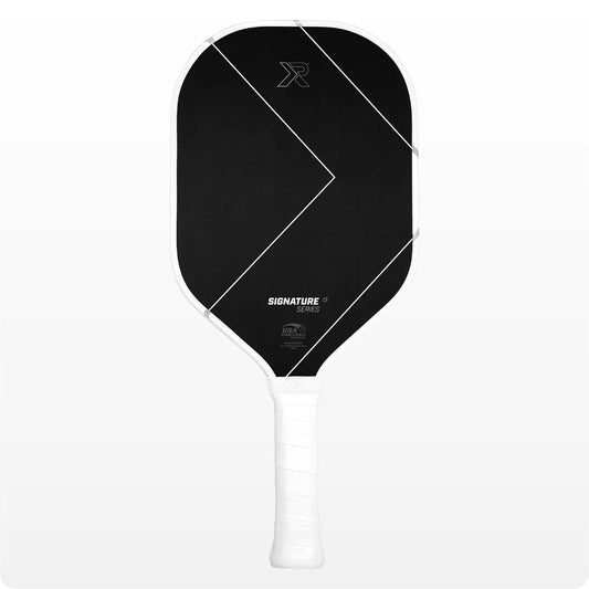 Pro XR Signature 16mm Phantom White Pickleball Paddle, front