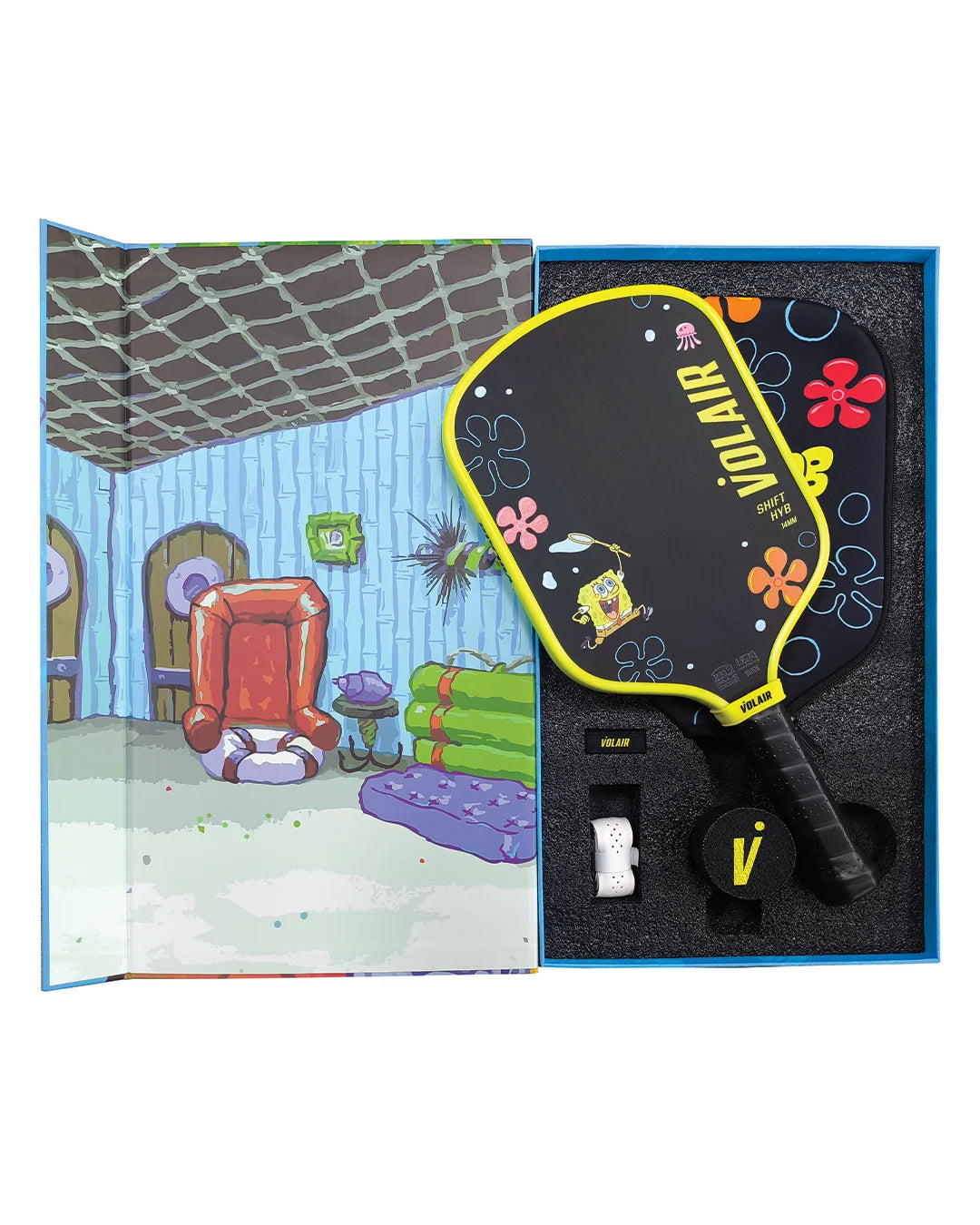 Volair Shift HYB Pickleball Paddle 14mm – SpongeBob SquarePants