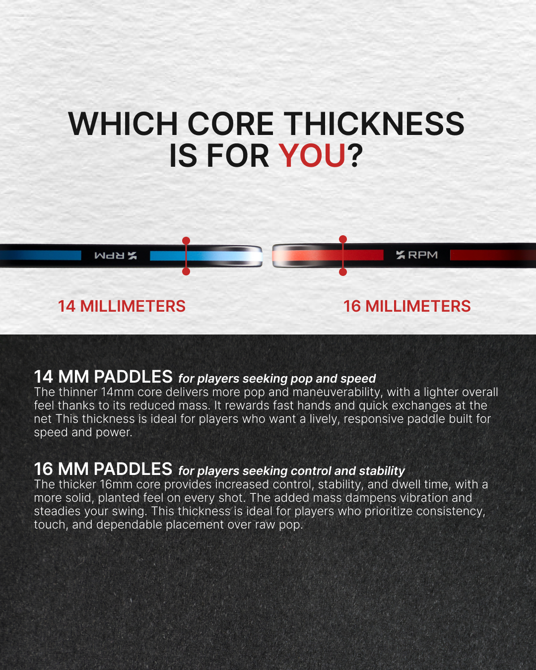 RPM Jade - Thickness Comparison