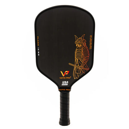 Vatic Pro Flash Saga 16mm Pickleball Paddle, front facing